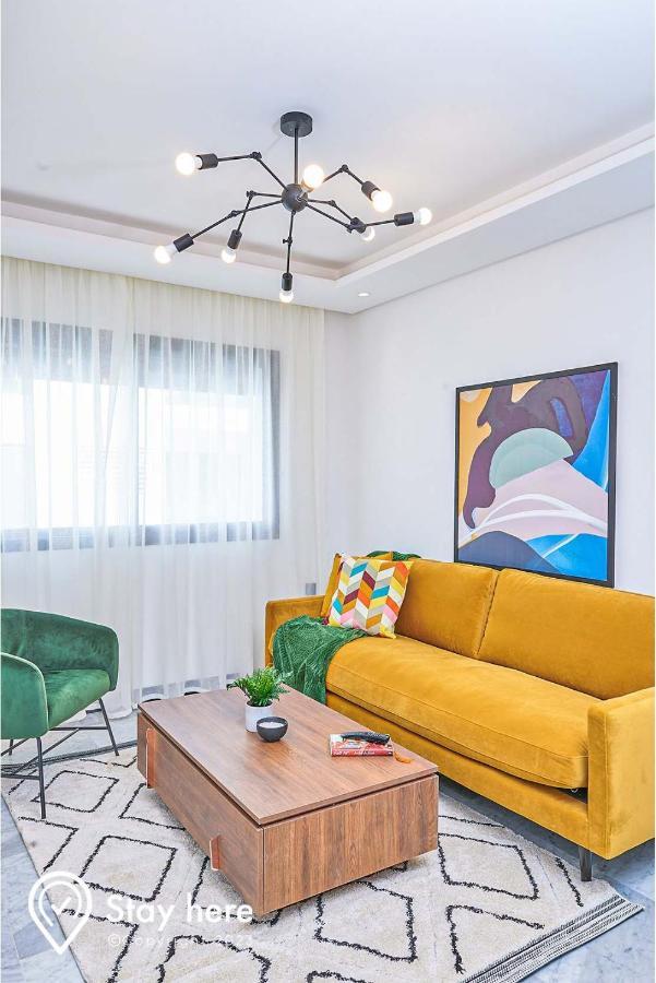 Stayhere Rabat - Hay Riad - Sophisticated Residence المظهر الخارجي الصورة