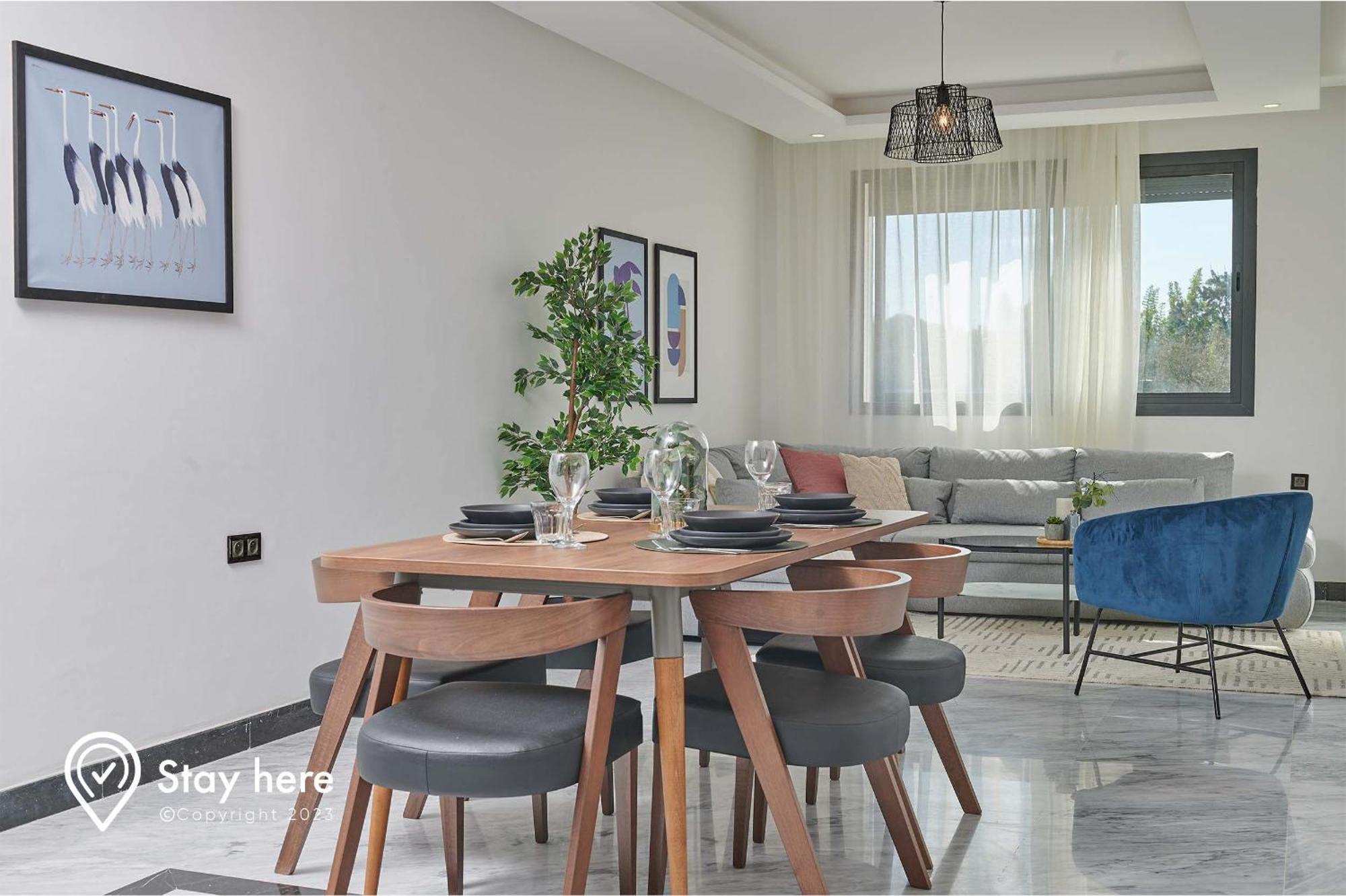 Stayhere Rabat - Hay Riad - Sophisticated Residence المظهر الخارجي الصورة