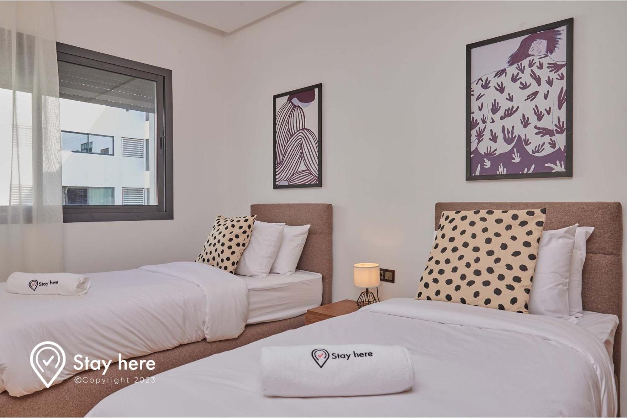 Stayhere Rabat - Hay Riad - Sophisticated Residence المظهر الخارجي الصورة