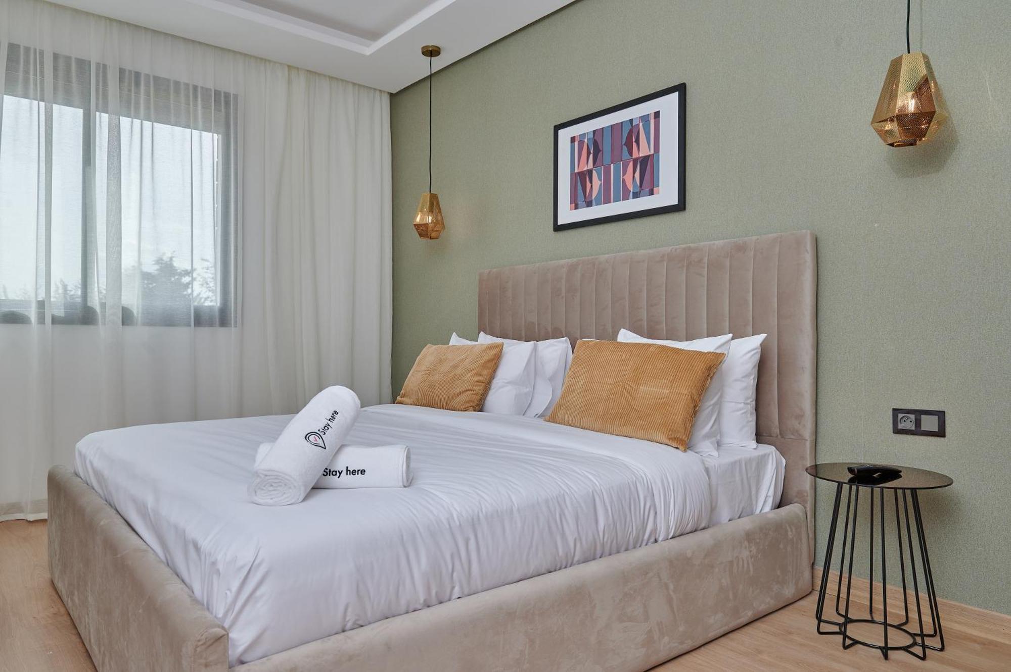 Stayhere Rabat - Hay Riad - Sophisticated Residence المظهر الخارجي الصورة